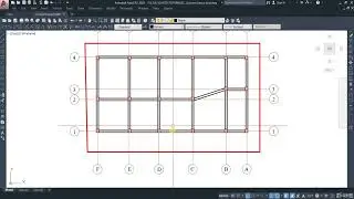 4.1 . Drawing Column Layout Plan From Beam Layout Plan