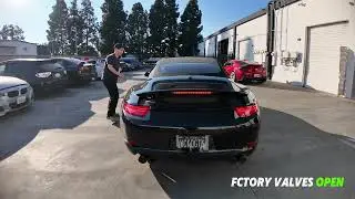 Porsche 911 GTS Exhaust Upgrade 991.1 w/ Factory Valve Logic