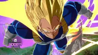 Dragon Ball Sparking Zero! - Super Vegeta (Z) all attacks moves & Transformation