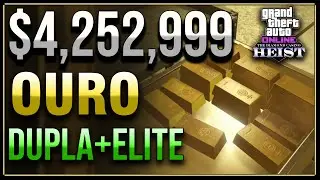 Ouro $4,252,999 em Dupla Heist do Casino - GTA Online