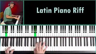 ​🔥 Latin Piano Riff - How To Play Latin Piano Like a Pro