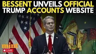 WATCH LIVE: US Treasury Secretary Scott Bessent Unveils Official Trump Accounts Website | US News