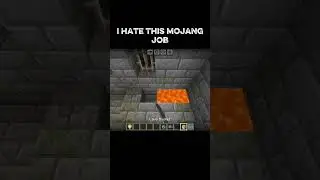 i hate this mojang job 😭. #minecraft #minecraftshorts #shortsfeed #shorts