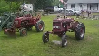 Сравнение Farmall A и Farmall Super A