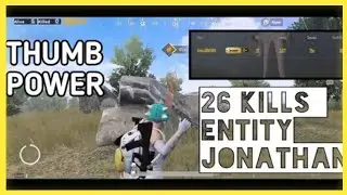 Entity Jonathan Solo Vs Squad 26 Kill Win | OP GAMEPLAY | IM.INSANEYT