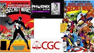 Комикс Secret Wars от CGC в защитном футляре, выигранный на аукционе в Фениксе #cgc #comic