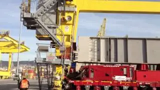 AlLIANI SPOSTAMENTO GRU TRIESTE