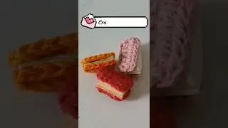 Are you a bookworm? See full tutorial in description. #crochet #crochettutorial #books #miniature