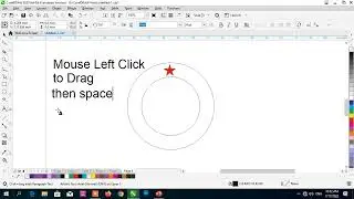 CorelDRAW || Repeat Action Ctrl + R