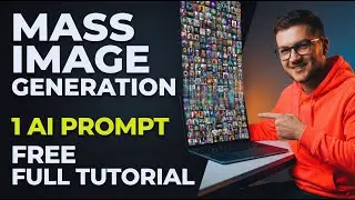 How to Generate 500+ Images with Just ONE AI Prompt (FREE)