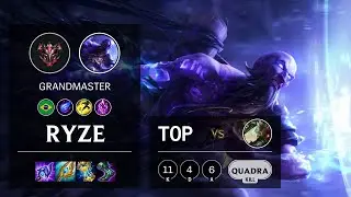 Ryze Top vs Riven - BR Grandmaster Patch 11.2