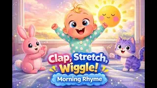 Clap, Stretch, Wiggle! Morning Rhyme Song for Kids | Nursery Rhymes & Baby Songs | Milo Family