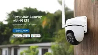 Introducing Tapo C501GW - Outdoor Pan/Tilt 4G LTE Camera