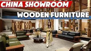 Top Luxury Wooden Furniture Designs  China Furniture Showroom Tour