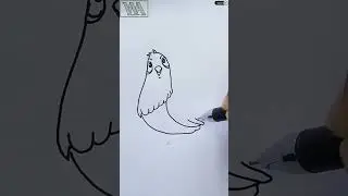 Simple Drawing Shorts || Dove drawing tutorial || #simple #drawing #shorts