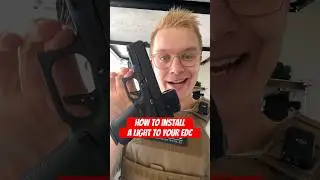 How To Install A Light On Your Pistol  (Streamlight TLR-8) #gun #civtac #handgun