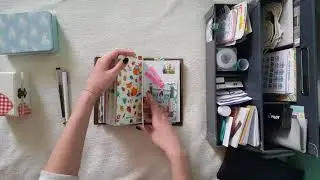 Travelers notebook flip through - bullet journal/planer | @bujoplanner