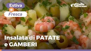 Салат из картофеля и креветок - свежо и вкусно в жаркие летние дни!