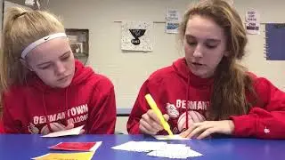 Reese and Harley Discussion Cards Grade 8