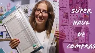 S&uacute;per haul de compras de scrapbook + horario v&iacute;deos youtube