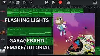 Flashing Lights - Kanye West | Garageband Tutorial/Remake