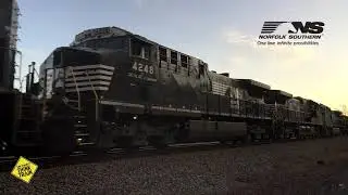NS 1149 (EMD SD70ACe) leads NS Hopper Train