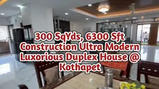 Luxurious & Beautiful Dupex House @&nbsp; Kothapet Doctor's Colony, 8985966278