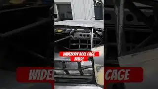 Massive Roll Cage Build! #mustang #1971mustang #racecars #rock #music #racing #cartok #welding