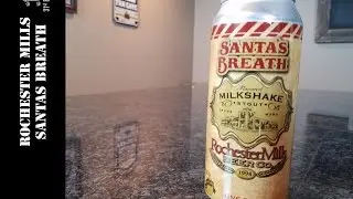 Rochester Mills 12 Days of Milkshake Stout Santas Breath Beer Review 2016