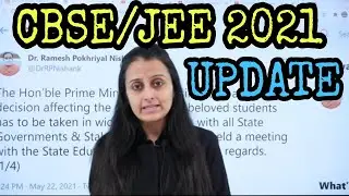 CBSE 12th| JEE 2021 EXAM UPDATE | IMPORTANT UPDATE @nehamamsarmy