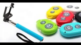 kit monopod bluetooth.Selfie remote control + Bluetooth Shutter monopod.unboxing,review.espa&ntilde;ol
