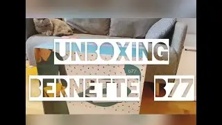 Unboxing machine à coudre Bernette b77