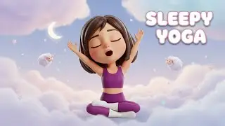 Sleepy Yoga for Kids | Calm Bedtime Routine | Yoga with Lily