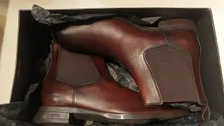 Premium Leather Chelsea Boots Unboxing | Classic Brown Leather | Sleek Elegant Design & Comfort Fit