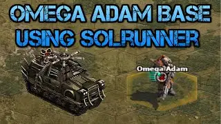 War Commander: Omega Adam Base easy fast way using Solrunner