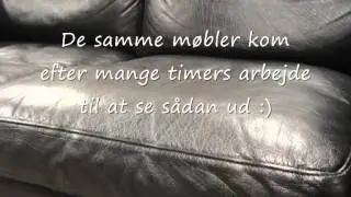 Omfarvning af l&aelig;derm&oslash;bler - Af HelaService.dk