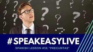 SpeakeasyLIVE #18: 