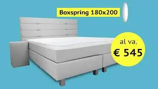 Goedkope boxspring boxspring 180x200