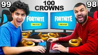 First To 100 Crowns Wins $10,000 (Fortnite)