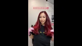 Custom Plum Hair Using 3 L'Oreal Red Shades 🍇✨