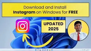 How to Download and Install Instagram Desktop App on Windows 10/11 (2025) | Free Instagram for PC