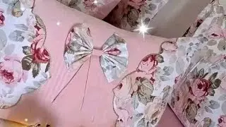مودال روعة 😍شرح مفصل للمبتدآت في خياطة مخدة  بالسوتاج في الجوانب  مع  كيفية رسم البترون 🥰و سعر البيع