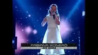 FABIANA MONERÓ - AVE MARIA DE GOUNOD (GRANDE FINAL DO ASTROS 2012)