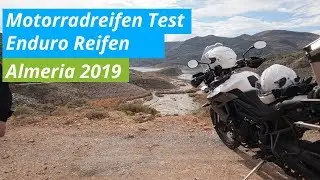 Motorradreifen Test Almeria 2019: Enduro Reifen Landstra&szlig;e