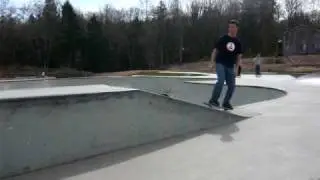 Bellingham skatepark drop