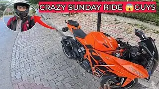 CRAZY Sunday Ride! 😱 KTM RC 390 Full Power Unleashed 🔥
