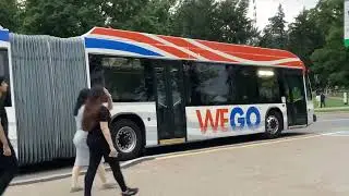 WEGO | 2012 Novabus LFX 62&rsquo; 9009 on route 603 Green Line