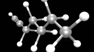 729- concerted rocking vibrational mode of 1-heptyne