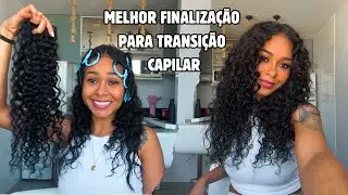 Coloquei aplique humano de cabelo cacheado e me surpreendi