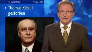 Tagesschau Berichte zum Tod von Thomas Klestil 2004